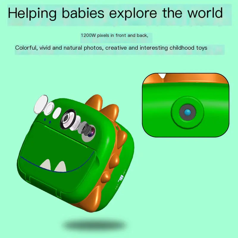 Instant Print Camera with WiFi, HD Photo & Video