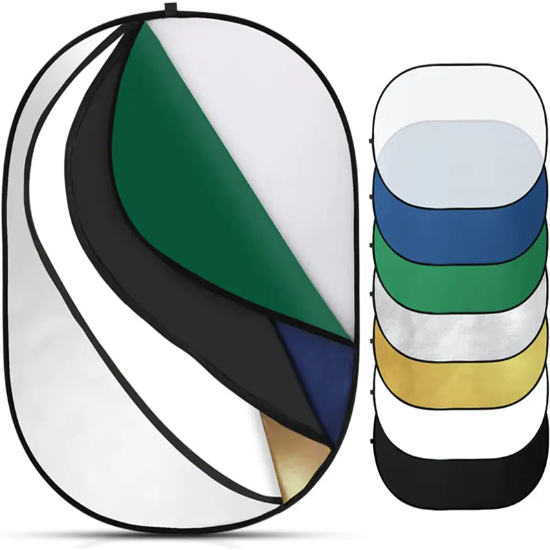 7-in-1 Portable Reflector Photography Background Panel