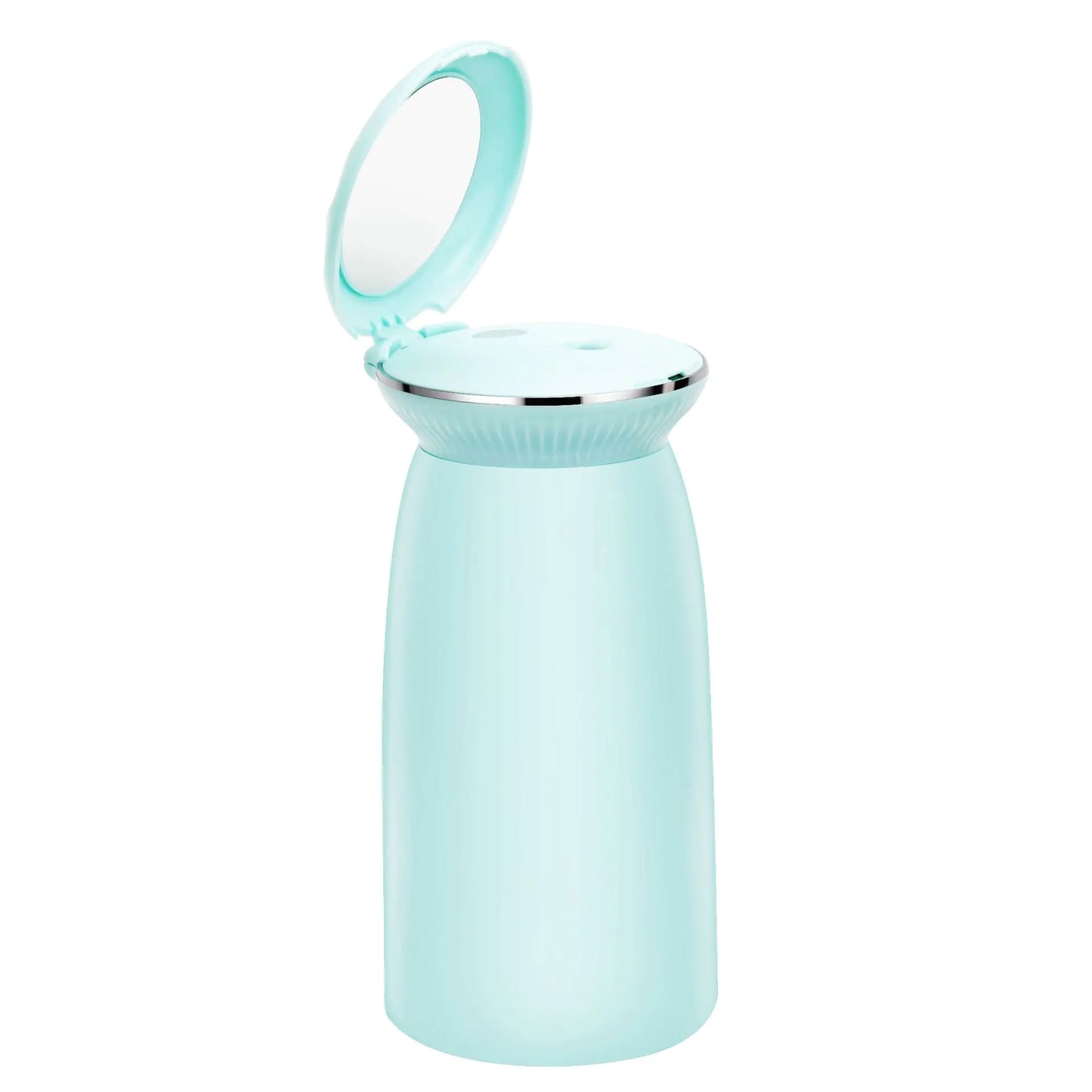 USB Mini Humidifier with Shell Flip Cover and Mirror