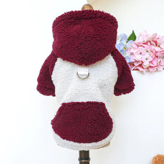 Lamb Fleece Traction Sweater for Pets