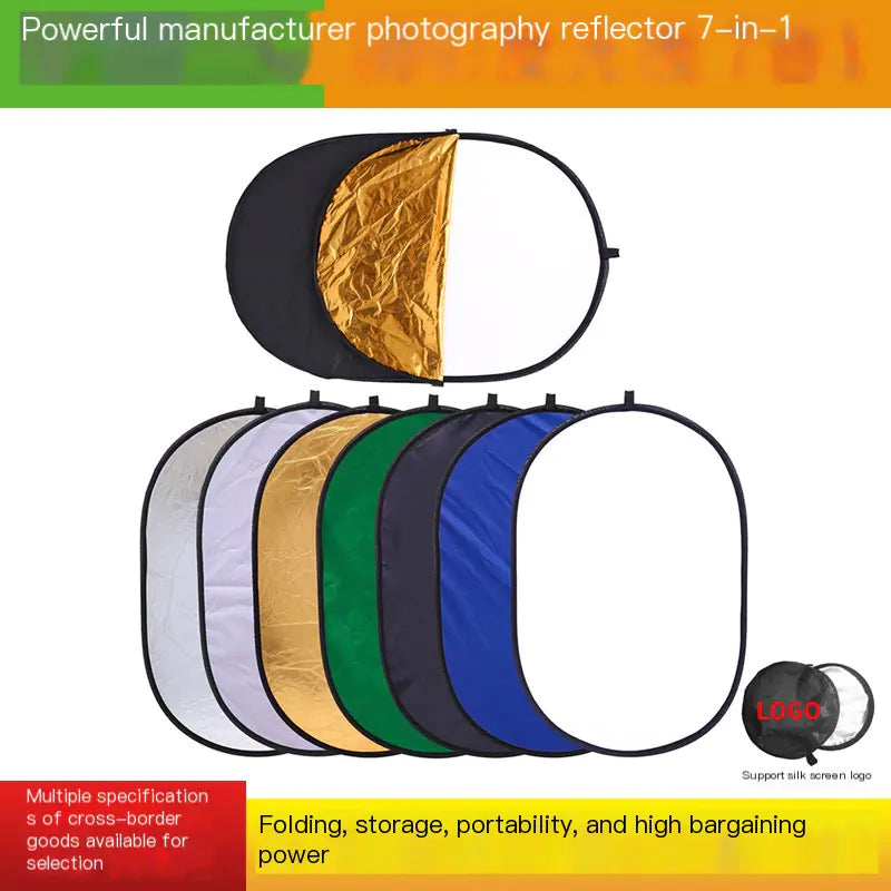 7-in-1 Portable Reflector Photography Background Panel