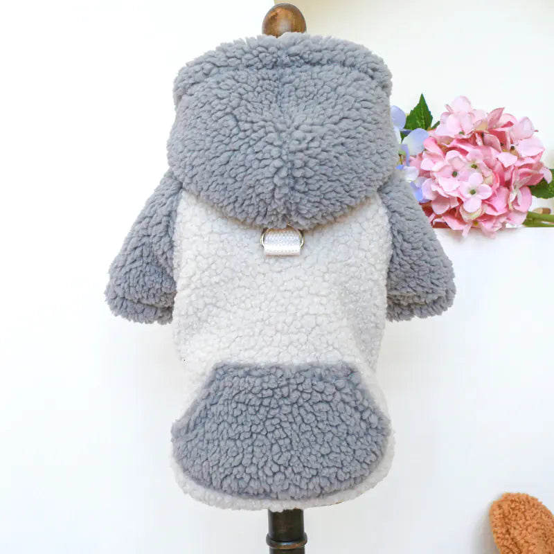 Lamb Fleece Traction Sweater for Pets